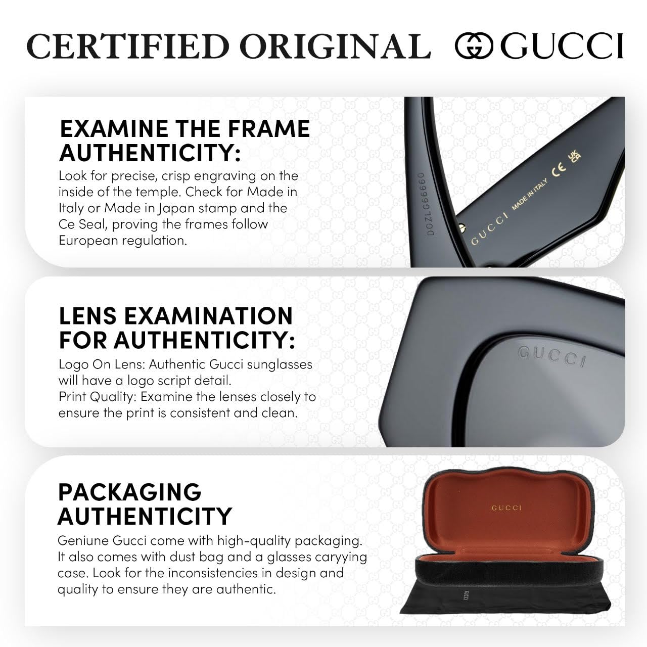 Gucci GG1138O Square Designer Eyeglasses Black Luxury Frame with AR Coating Prescription Ready